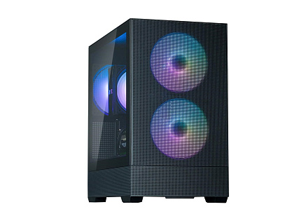 ZALMAN case P30 Air, Mini Tower, mATX, 1xUSB 3.0, 1xUSB-C, 3x 140mm ARGB Fan, černá