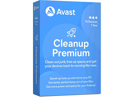 _Prodloužení Avast Cleanup Premium Multi-Device 1 licence na 12 měsíců