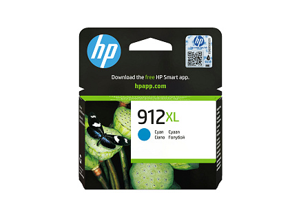 HP 912XL High Yield Cyan Original Ink Cartridge (700 pages)