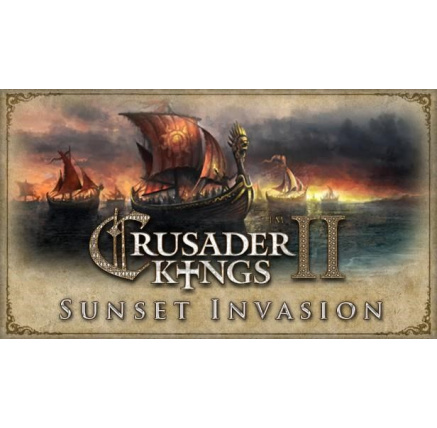 Crusader Kings II: Sunset Invasion (PC) klíč Steam Crusader Kings II: Sunset Invasion (PC) klíč Steam