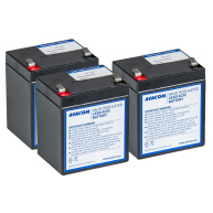 AVACOM Náhradní baterie AVA-RBP03-12050-KIT pro UPS Ever, Legrand