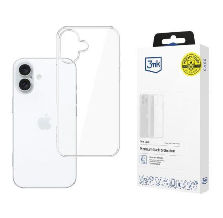 3mk ochranný kryt Clear Case pro Apple iPhone 17 3mk ochranný kryt Clear Case pro Apple iPhone 17