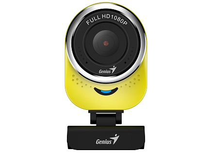 GENIUS webkamera QCam 6000/ žlutá/ Full HD 1080P/ USB2.0/ mikrofon