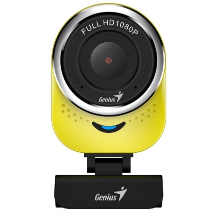 GENIUS webkamera QCam 6000/ žlutá/ Full HD 1080P/ USB2.0/ mikrofon