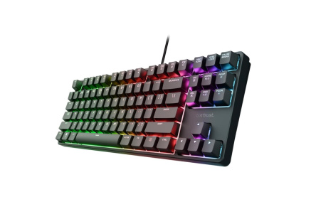 TRUST Herní klávesnice GXT 864, Mechanická, USB, černá