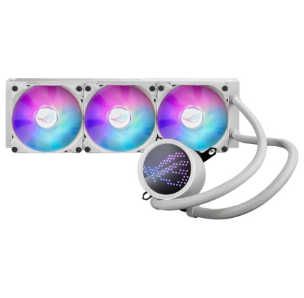 BAZAR - ASUS vodní chladič CPU AIO ROG RYUO III 360 ARGB WHITE EDITION, 3x120mm -pouzito(Náhradní krabice)