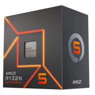 CPU AMD RYZEN 5 7600, 6-core, 3.8GHz, 38MB cache, 65W, socket AM5, BOX