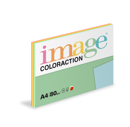 Antalis Papír Image Coloraction Mix reflexní 5x20 A4 (80g/100ks)