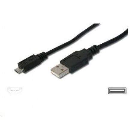 PREMIUMCORD Kabel USB 2.0 A - Micro B propojovací 1m PREMIUMCORD Kabel USB 2.0 A - Micro B propojovací 1m