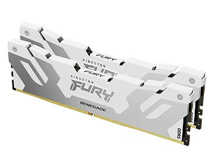 KINGSTON DIMM DDR5 32GB (Kit of 2) 7200MT/s CL38 FURY Renegade Bílá XMP