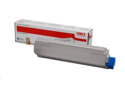 OKI toner do MC861br>  Kapacita:10 000 str. při 5% krytí.
