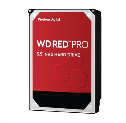 WD RED Pro NAS WD142KFGX 14TB SATAIII/600 512MB cache, 255 MB/s, CMR