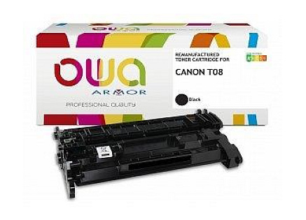 OWA Armor toner pro Canon imageCLASS X LBP 1200 černý, 11.000 str., komp.s T08 OWA Armor toner pro Canon imageCLASS X LBP 1200 černý, 11.000 str., komp.s T08