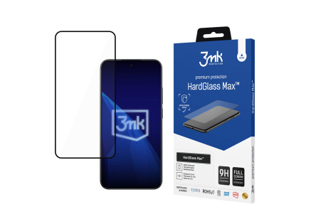 3mk tvrzené sklo HardGlass Max Black pro Redmi Note 15 Pro 5G