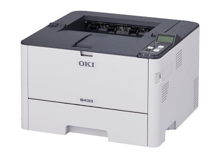 BAZAR - Oki B433dn A4 40 ppm 1200x1200 dpi,PCL, PS3,USB 2.0, LAN, Duplex - poškozený obal