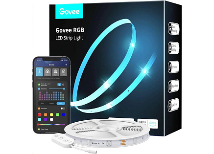 Govee WiFi RGB Smart LED pásek 5m Govee WiFi RGB Smart LED pásek 5m