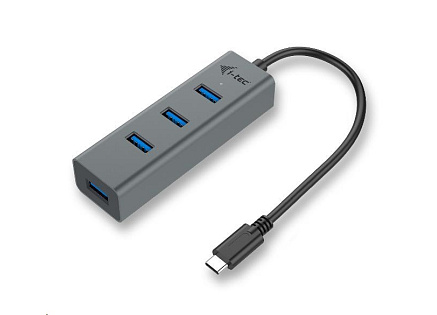 i-tec USB-C Metal 4-portový HUB