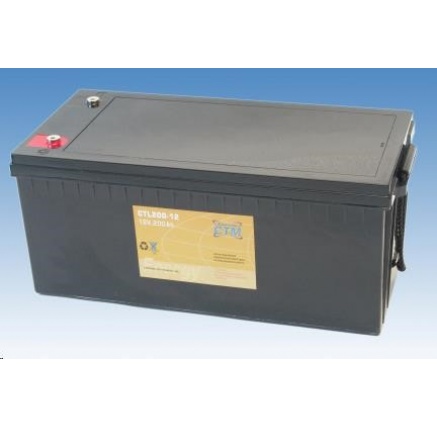 Baterie - CTM CTL 200-12 (12V/200Ah - M8), životnost 10-12let Baterie - CTM CTL 200-12 (12V/200Ah - M8), životnost 10-12let