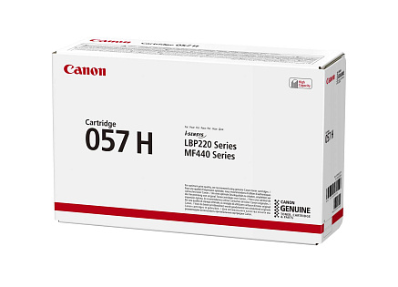 Canon TONER CRG-057H černý pro i-SENSYS MF443dw, MF445dw, MF446x, MF449x, LBP223dw (10 000 str.)