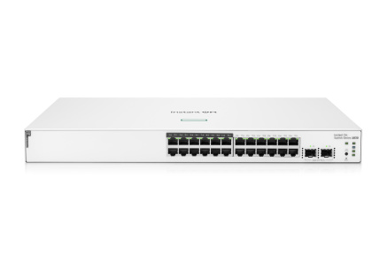 HPE Networking Instant On Switch 24p Gigabit CL4 PoE 2p SFP 195W 1830 (JL813A)