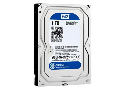 WD BLUE WD10EZEX 1TB, SATA III 3.5", 64MB 7200RPM, 150MB/s, CMR