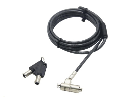 DICOTA Security Cable Nano Lock Ultra Slim masterkey 2.5x6 mm slot DICOTA Security Cable Nano Lock Ultra Slim masterkey 2.5x6 mm slot