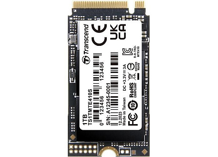 TRANSCEND SSD 1TB 410S, M.2 2242, PCIe Gen4x4, NVMe, 3D TLC, DRAM-less