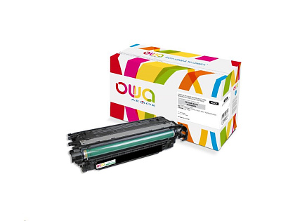 OWA Armor toner pro HP Color Laserjet CP3525, 5000 Stran, CE250A, černá/black OWA Armor toner pro HP Color Laserjet CP3525, 5000 Stran, CE250A, černá/black