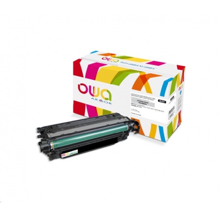 OWA Armor toner pro HP Color Laserjet CP3525, 5000 Stran, CE250A, černá/black OWA Armor toner pro HP Color Laserjet CP3525, 5000 Stran, CE250A, černá/black