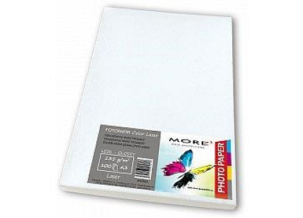 ARMOR More Hlazený Color Laser papír,A3 135g,bílý, oboustranný-glossy, 100 listů