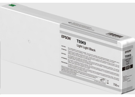 EPSON ink Singlepack Light Light Black T55K900 UltraChrome HDX/HD 700ml