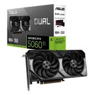ASUS VGA NVIDIA GeForce RTX 5060 Ti DUAL 8G, 8GB GDDR7, 3xDP, 1xHDMI