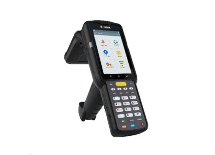 Zebra MC3330XR, 2D, SR, SE4770, USB, BT, Wi-Fi, alpha, Gun, RFID, IST, PTT, GMS, Android