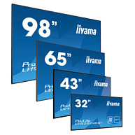 Iiyama ProLite TN8605A-B1AG, IFP, 217.4 cm (85.6''), infrared, 4K, USB, USB-C, RS232, Ethernet, kit (USB, RS232)