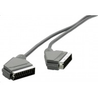 SCART kabel SpeaKa Professional, SCART zástrčka <> SCART zástrčka, černá, 1,20 m