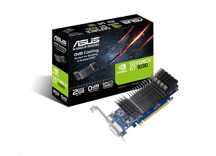 ASUS VGA NVIDIA GeForce GT 1030 BRK 2G, 2G GDDR5, 1xHDMI, 1xDVI
