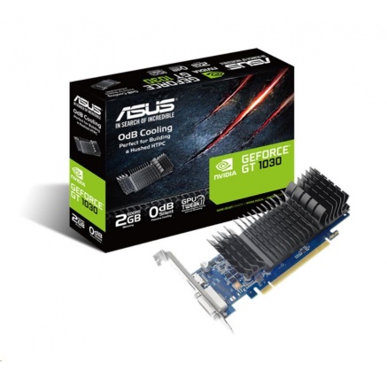 ASUS VGA NVIDIA GeForce GT 1030 BRK 2G, 2G GDDR5, 1xHDMI, 1xDVI