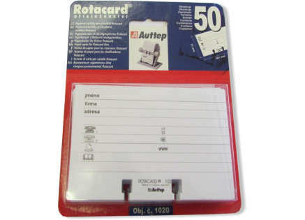 Náhradní papírová náplň pro Rotacard