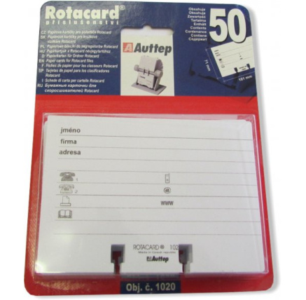 Náhradní papírová náplň pro Rotacard Náhradní papírová náplň pro Rotacard