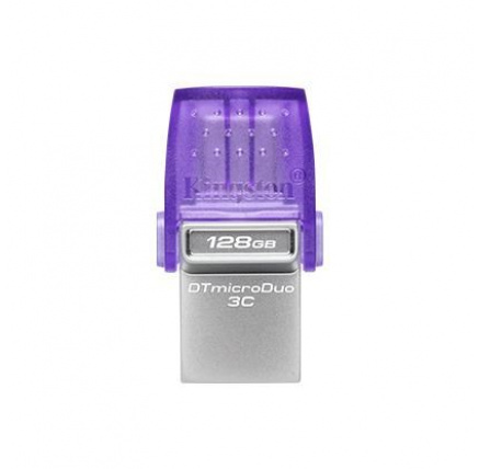 Kingston Flash Disk 128GB DataTraveler microDuo 3C 200MB/s dual USB-A + USB-C Kingston Flash Disk 128GB DataTraveler microDuo 3C 200MB/s dual USB-A + USB-C