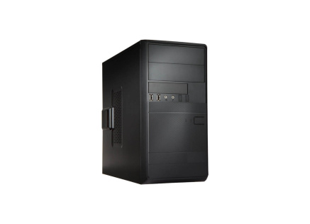 IN WIN skříň EFS054, 2x USB 3.0 + 2x USB 2.0, Mini Tower, bez zdroje, Black