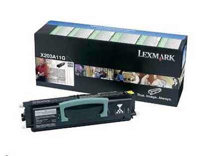 LEXMARK toner black pro X203n / X204n na 2500 stran LEXMARK toner black pro X203n / X204n na 2500 stran