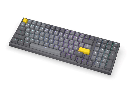 Endorfy herní klávesnice Celeris 1800, bezdrátová, yellow switch, mechanická, CZ layout, RGB
