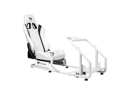 THERMALTAKE Závodní kokpit GR300 Racing Simulator Cockpit, Bílá
