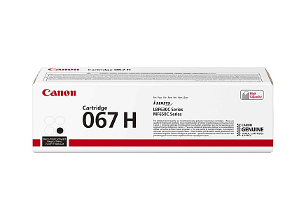 Canon TONER 067H černá pro i-SENSYS LBP631Cw, LBP633Cdw, MF651Cw, MF655Cdw, MF657Cdw (3130 str.) Canon TONER 067H černá pro i-SENSYS LBP631Cw, LBP633Cdw, MF651Cw, MF655Cdw, MF657Cdw (3130 str.)