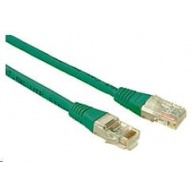 Solarix Patch kabel CAT5E UTP PVC 3m zelený non-snag-proof C5E-155GR-3MB