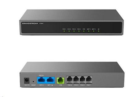 Grandstream HT841 FXO brána, 4xFXO, 1xFXS Grandstream HT841 FXO brána, 4xFXO, 1xFXS