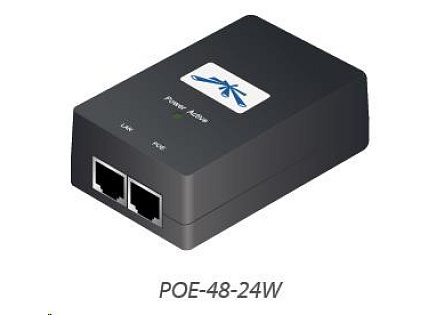 UBNT POE-48-24W [PoE adaptér 48V/0,5A (24W), vč. napájecího kabelu]