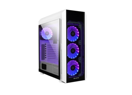 CHIEFTEC skříň SCORPION 3, ARGB, 4x 120mm, bílá