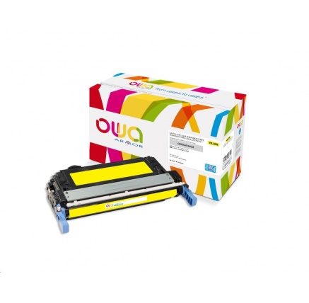 OWA Armor toner pro HP Color Laserjet 4700, 15000 Stran, Q5952A JUMBO, žlutá/yellow OWA Armor toner pro HP Color Laserjet 4700, 15000 Stran, Q5952A JUMBO, žlutá/yellow